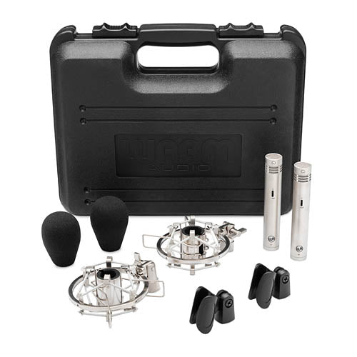 WA-84 Small Diaphragm Condenser Microphone - Stereo Pair - Nickel Color
