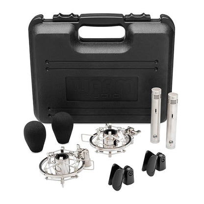 WA-84 Small Diaphragm Condenser Microphone - Stereo Pair - Nickel Color
