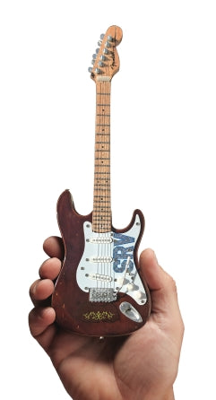 Fender Strat Lenny Srv Ray Vaughan Mini Guitar Replica