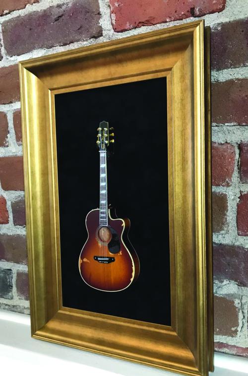 Mini Guitar Display Frame | 12"x18"