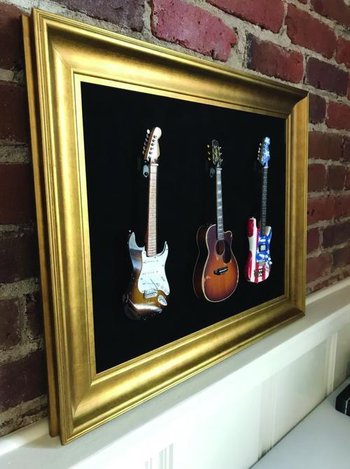 Mini Guitar Display Frame | 22"x18"