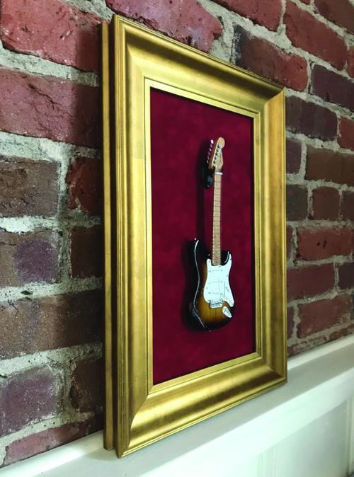 Mini Guitar Display Frame | 12"x18"
