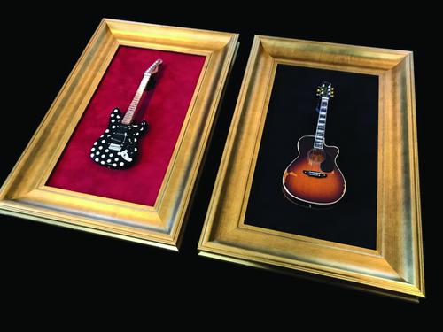Mini Guitar Display Frame | 12"x18"