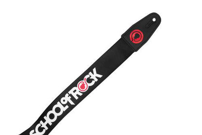 School Of Rock Custom Black Guitar Strap