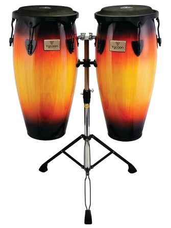Supremo Sunburst Series Congas - 10 inch. & 11 inch. Set