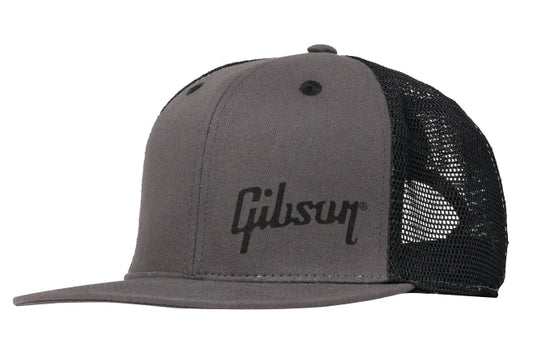 Gibson Charcoal Trucker Snapback Hat