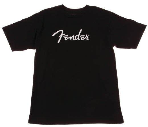 Fender Spaghetti Logo Tee Black L