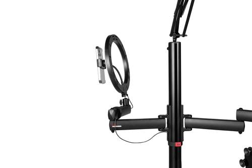 All-In-One Content Creator Tree with Light, Mic & Camera Attachment