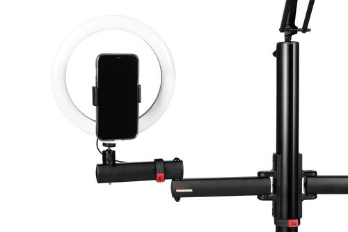 All-In-One Content Creator Tree with Light, Mic & Camera Attachment