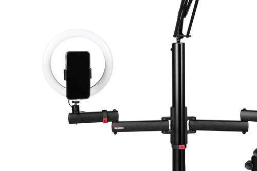 All-In-One Content Creator Tree with Light, Mic & Camera Attachment