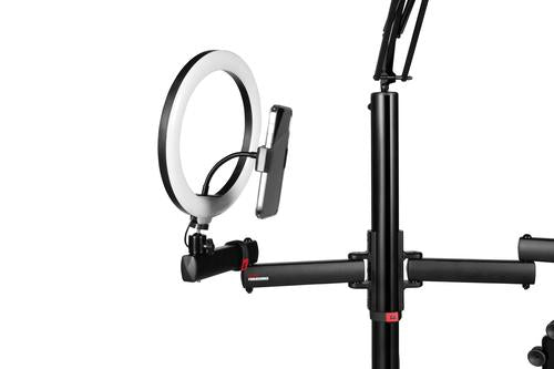 All-In-One Content Creator Tree with Light, Mic & Camera Attachment