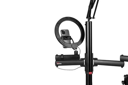 All-In-One Content Creator Tree with Light, Mic & Camera Attachment