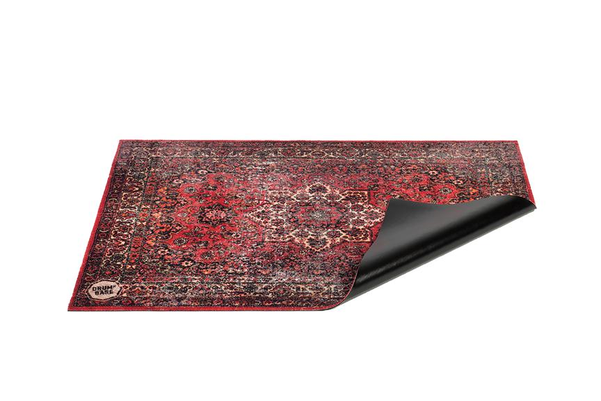 Vintage Persian Style Stage Mat Original Red 4.26' X 3' - Original Red 4.26' X 3'