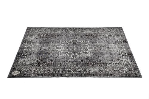Vintage Persian Style Stage Mat - 6' x 5.25' - Grey 6' x 5.25'