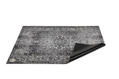 Vintage Persian Style Stage Mat - 6' x 5.25' - Grey 6' x 5.25'