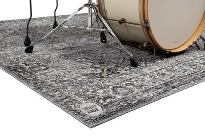 Vintage Persian Style Stage Mat - 6' x 5.25' - Grey 6' x 5.25'