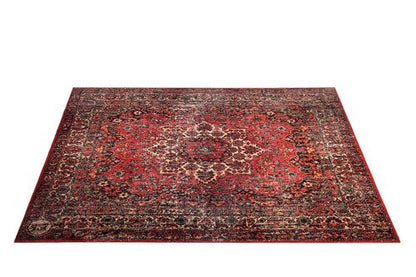 Vintage Persian Style Stage Mat Original Red 7.4' X 6' - Original Red 7.4' X 6'