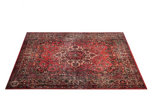 Vintage Persian Style Stage Mat Original Red 7.4' X 6' - Original Red 7.4' X 6'