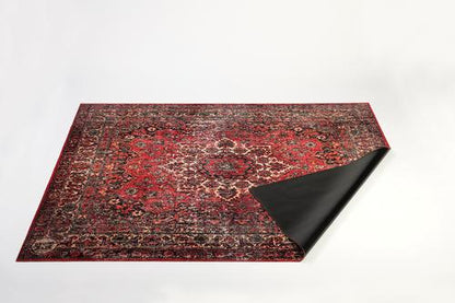 Vintage Persian Style Stage Mat Original Red 7.4' X 6' - Original Red 7.4' X 6'