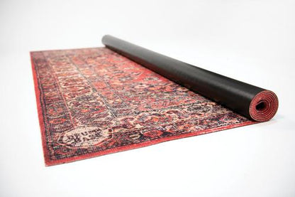 Vintage Persian Style Stage Mat Original Red 7.4' X 6' - Original Red 7.4' X 6'