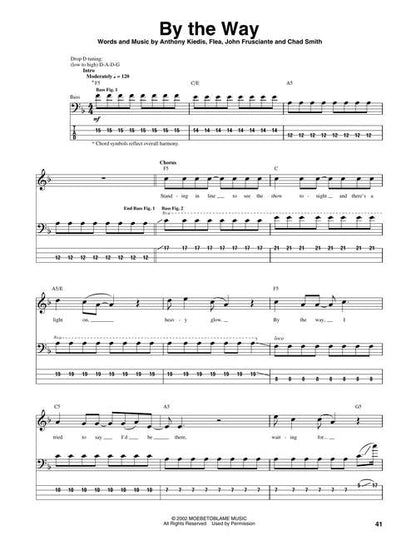 Red Hot Chili Peppers - Greatest Hits - Bass Recorded Versions