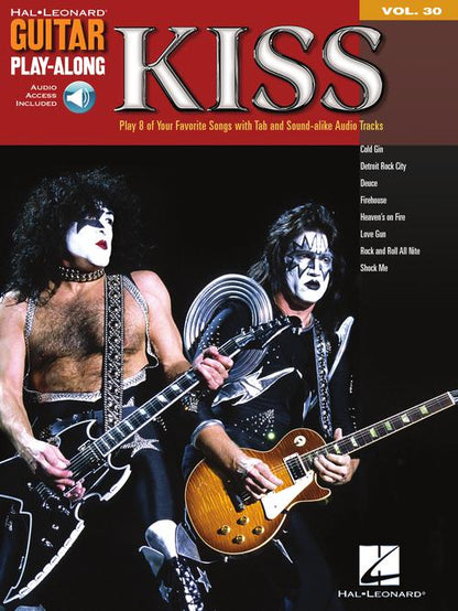 Kiss - Guitar Play-Along Series Volume 30 - Book/Online Audio