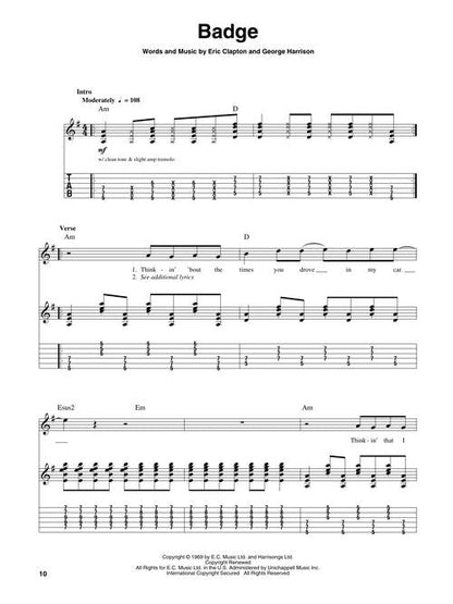 Clapton, Eric - Guitar Play-Along Volume 24 - Book/Online Audio