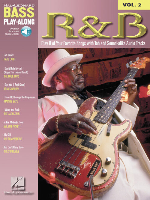 R&B - Bass Play-Along Volume 2 - Book/Online Audio