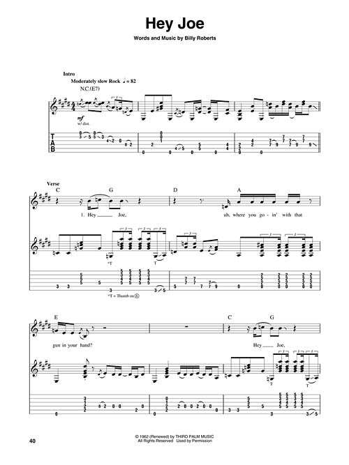 Hendrix, Jimi - Guitar Play-Along Volume 47 - Book/Online Audio