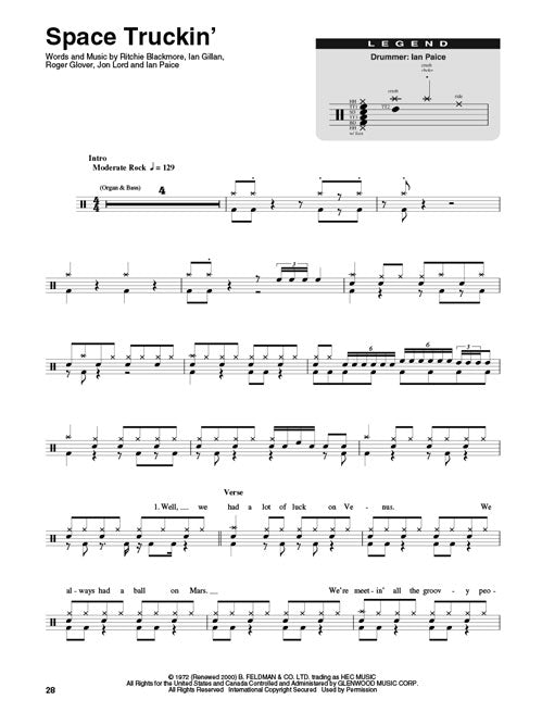 Classic Rock - Drum Play-Along Volume 2 - Book/Online Audio