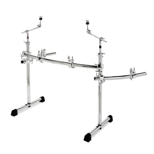 Chrome Series Power Rack System with Wings and Boom Arms