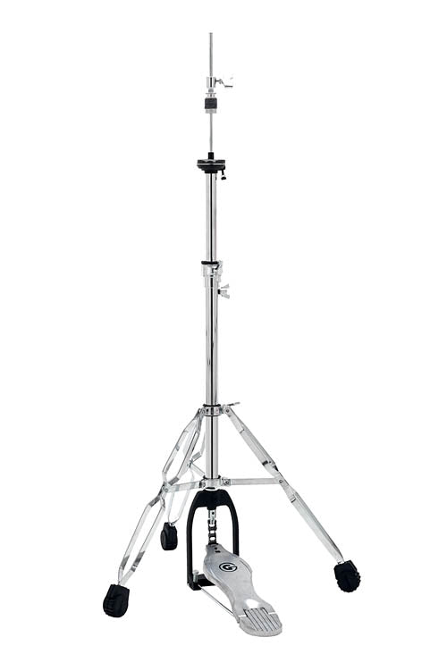 Compact Telescoping Hi-Hat Stand with Double-Braced Base