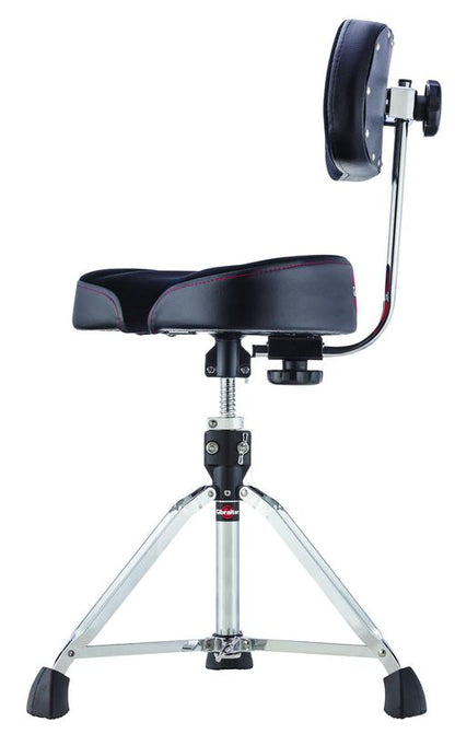 Gibraltar Adjustable Backrest Oversized Motorcycle Seat Throne