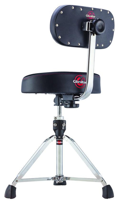Gibraltar Adjustable Backrest Oversized Motorcycle Seat Throne