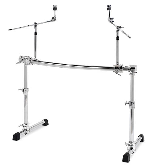 Chrome Series Height Adjustable Curved Rack