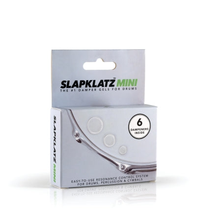 SlapKlatz Mini - 6 Gel Pads W/case - Clear