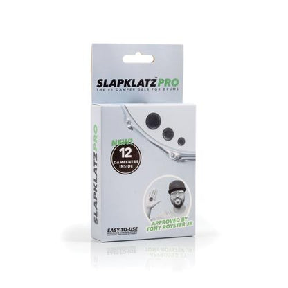 Slapklatz Pro - 12 Gel Pads W/pro Case - Black