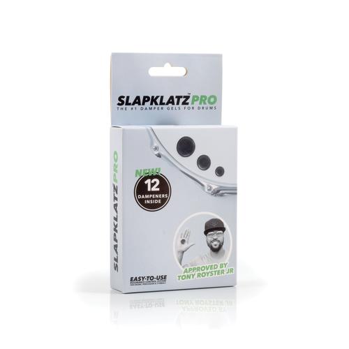 Slapklatz Pro - 12 Gel Pads W/pro Case - Black