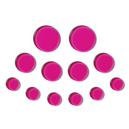 Slapklatz Pro - 12 Gel Pads W/pro Case - Pink