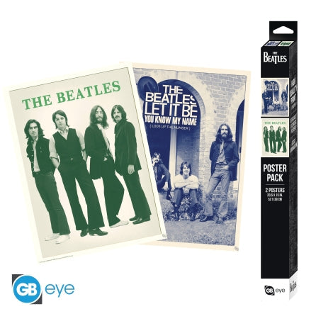 Beatles Poster Set - Let it Be and Abbey Road