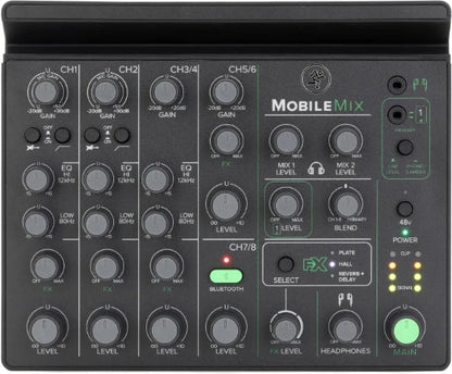 MobileMix 8-channel mixer