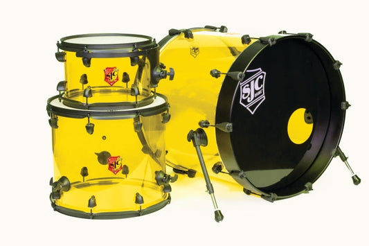 Josh Dun Torch 3-Piece Kit - Yellow Acrylic Shells - Yellow Acrylic Shells