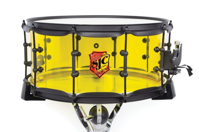 Josh Dun Torch 6.5x14 Snare - Yellow Acrylic Shell - Yellow Acrylic Shell