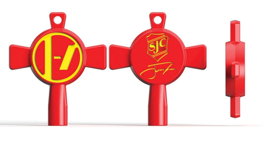 Josh Dun Drum Key - Red/Yellow - Red/Yellow