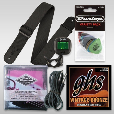 Guitar Essential Accessories Pack