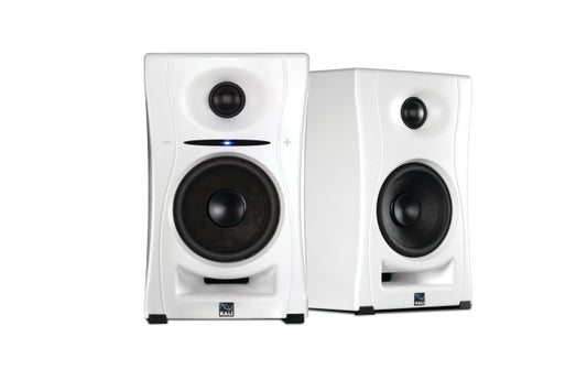 LP-UNFW 4 Inch 2-Way Powered Loudspeaker System with Bluetooth (Pair) - White - White
