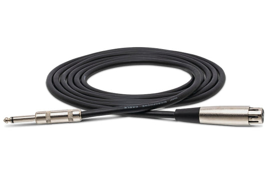 Microphone Cable, Hosa Xlr3f To Xlr3m, 20 Ft