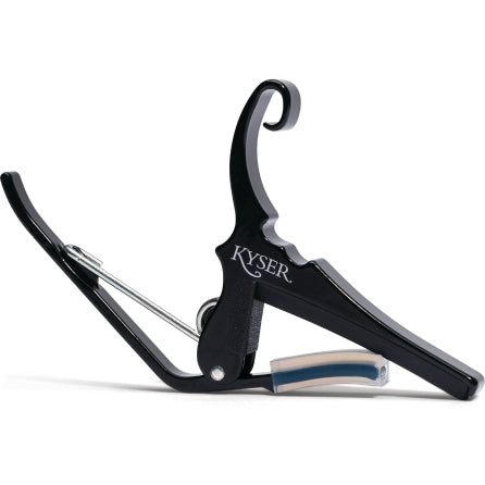 Kyser Kg12b 12-string Capo For Acoustic Guitar, Black