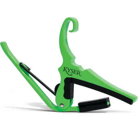 Kyser Kg6nga Acoustic Guitar Capo, Neon Green