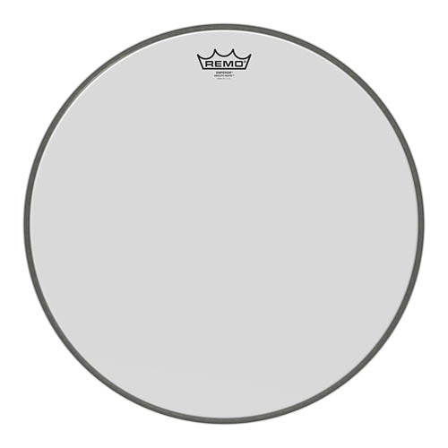 Bass, Emperor, Smooth White, 18“ Diameter